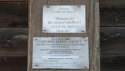 PICTURES/Bridges, Falls & A Furnace/t_Covered Bridge Society Signs.JPG